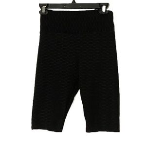 Shosho Black Biker Short